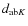 $d_{{\rm ab}K}$