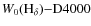 $W_0 {\rm (H_\delta)}{-}{\rm D}4000$