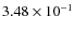 $3.48\times 10^{-1}$