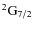 $^2{\rm G}_{7/2} $
