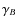 $\gamma_B$