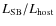 $L_{\rm SB}/L_{\rm host}$