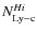 $N^{H {\sc i}}_{\rm Ly-c}$
