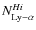 $N^{H {\sc i}}_{\rm Ly-\alpha}$