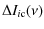 $\displaystyle %
\Delta I_{i\rm c}(\nu)$