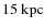 $15~\rm {kpc}$