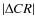 $\vert\Delta CR\vert$