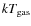 $kT_{\rm gas}$