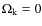 $\Omega_{\rm k}=0$