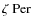 $\zeta~{\rm Per}$