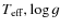 $T_{\rm eff},\log g$