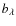 $b_{\lambda}$