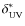 $\delta_{\rm UV}^*$