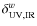 $\delta^w_{\rm UV,IR}$