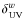 $\delta^w_{\rm UV}$