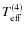 $T^{(4)}_{\rm eff}$