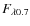 $F_{\lambda0.7}$