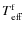 $T\rm {_{eff}^f}$