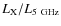 $L_{\rm X}/L_{\rm 5 ~GHz}$