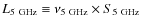 $L_{\rm 5~GHz} \equiv \nu_{\rm 5~GHz} \times S_{\rm 5~GHz}$