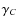 $\gamma_{C}$