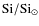 $\rm {Si/Si}_\odot$