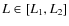 $L\in\left[L_1,L_2\right]$
