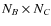 $N_{B}\times N_{C}$