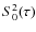 $S^2_0(\tau)$