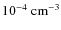 $10^{-4}~\rm {cm^{-3}}$