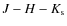$J-H-K_{\rm s}$