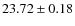 $23.72\pm0.18$