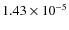 $1.43\times10^{-5}$