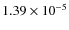 $1.39\times10^{-5}$