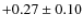 $+0.27\pm0.10$
