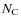 $N_{\rm C}$