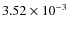 $3.52\times 10^{-3}$
