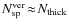 $N^{\rm ver}_{\rm sp}\!\approx\!N_{\rm thick}$