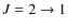 $J=2\rightarrow1$
