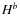 $\it {H}^{b}$