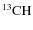 ${\rm ^{13}CH}$