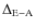 $\Delta_{\rm E-A} $