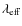 $\lambda_{\rm eff}$