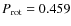 $P_{\rm rot}=0.459$