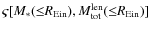 $\varsigma [M_{*}({\le} R_{{\rm Ein}}),M_{{\rm tot}}^{{\rm len}}({\le} R_{{\rm Ein}})]$