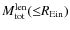 $M_{{\rm tot}}^{{\rm len}}({\le} R_{{\rm Ein}})$