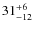 $ 31^{+\rm 6}_{- 12}$