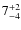 $ 7^{+\rm 2}_{- 4}$