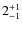 $ 2^{+\rm 1}_{- 1}$