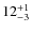 $ 12^{+\rm 1}_{- 3}$